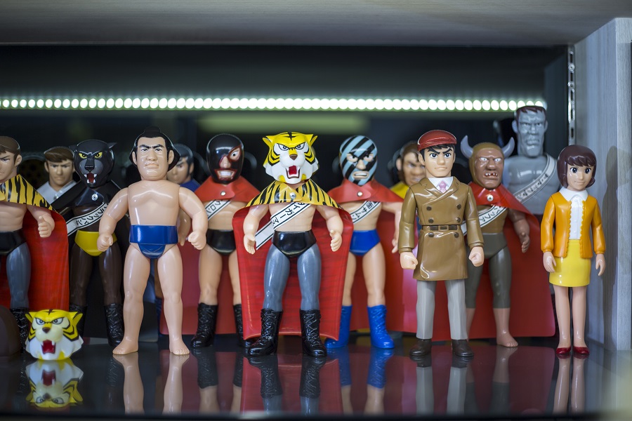 คอลเลคชั่นการ์ตูนหน้ากากเสือการ์ตูนที่โด่งดังของญี่ปุ่นในยุค ปี 70