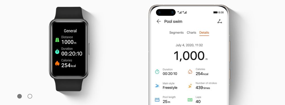 HUAWEI WatchFit_Accuracy Tracking