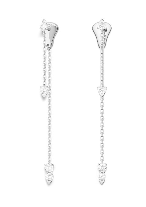 41. Piaget Sunlight Drop Earrings WG_G38R7700 (Small)