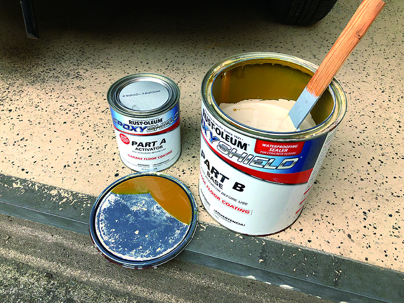 สีเบจ A ที่เก็บไว้ตกตะกอน จึงใช้ไม้ที่เขาให้มากวนสีใหม่ ทำให้สีเบจฟื้นคืนชีพกลับมาอย่างสวยงาม ตอนแรกที่เปิดกระป๋องออก คิดว่าจะใช้ไม่ได้เสียแล้ว