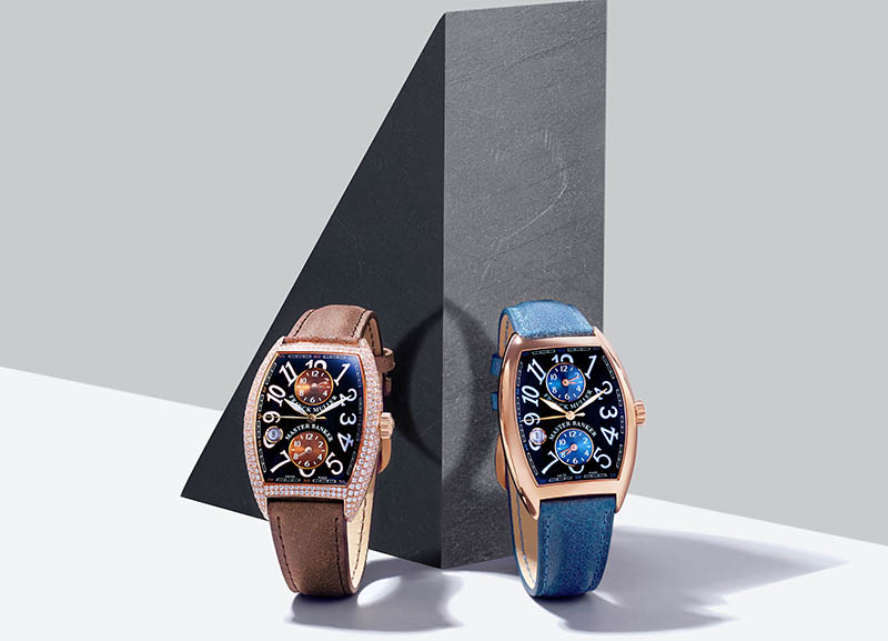 Cintr_e Curvex Master Banker Asia Exclusive ref. 7880 rose gold dia mocca & rose gold denim