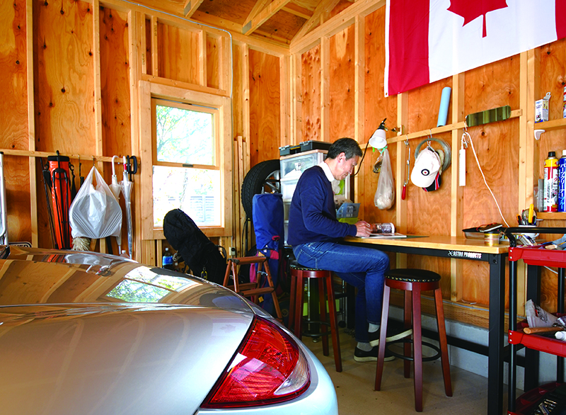 คุณ K ที่เก่งเรื่องการละเล่นที่แอกทีฟต่าง ๆ เช่น กีฬาทางน้ำ กอล์ฟ และสกี เป็นต้น เมื่อได้รู้ถึงความสะดวกสบายของโรงจอดรถ เขาบอกว่า “ควรสร้างโรงจอดรถให้เร็วที่สุดเท่าที่จะทำได้”