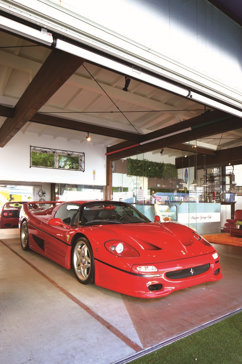 F50 เป็น Road Car ที่ติดตั้งเครื่องยนต์ F1 ดังนั้น จึงให้ความรู้สึกที่สมบุกสมบันเวลาขับขี่ เคยชอบขับ F40 มาก่อน จึงไม่ลังเลที่จะขับ F50 เขาบอกว่าชอบเส้นด้านข้าง