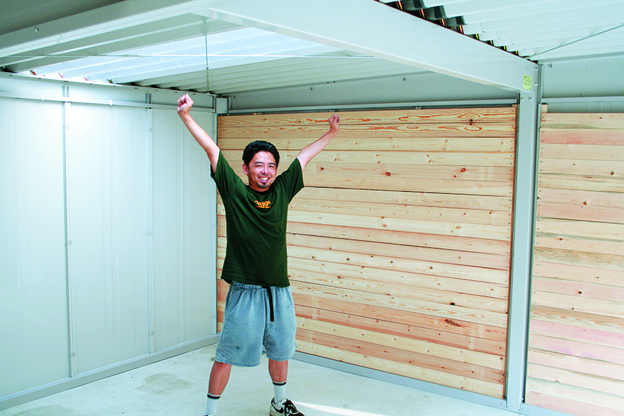 10.ด้วยงาน DIY ง่ายๆ ก็ทำให้บรรยากาศในโรงงจอดรถของคุณเปลี่ยนไปได้
